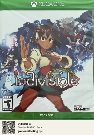 Indivisible Xbox One, NTSC box front