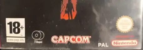 Resident Evil 4, the PEGI square on its front