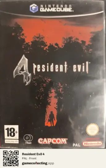 Resident Evil 4 Nintendo GameCube, PAL box front