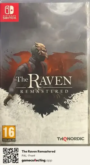 The Raven Remastered Nintendo Switch, PAL box front