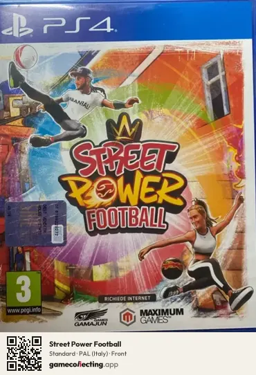 Street Power Football PlayStation 4, Italy box front