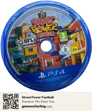 Street Power Football PlayStation 4, PAL disc