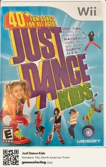 Just Dance Kids Nintendo Wii, North America box front