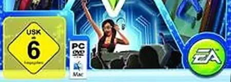 The Sims 3: Showtime, the USK square on its front