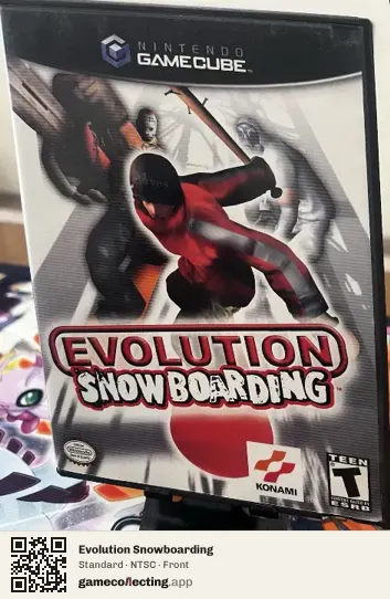 Evolution Snowboarding Nintendo GameCube, NTSC box front