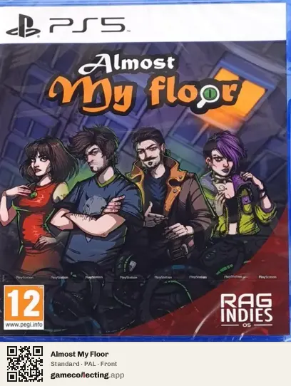 Almost My Floor PlayStation 5, PAL box front