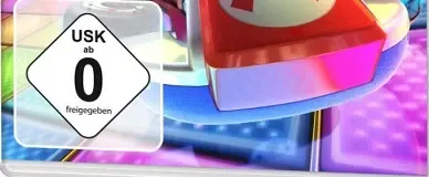 Mario Kart 8 Deluxe, the USK square on its front