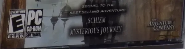 Schizm II: Chameleon, the ESRB box on its front