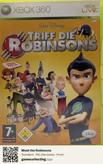 Meet the Robinsons Xbox 360, Germany box front