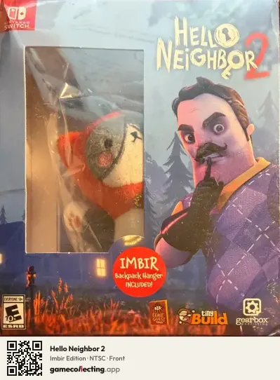 Hello Neighbor 2 Nintendo Switch, NTSC box front