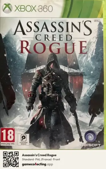 Assassin's Creed Rogue Xbox 360, France box front