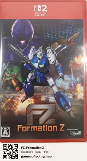 FZ: Formation Z Nintendo Switch 2, Asia box front