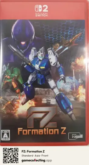 FZ: Formation Z Nintendo Switch 2, Asia box front