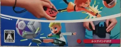 Nintendo Switch Sports, the CERO letter on its front