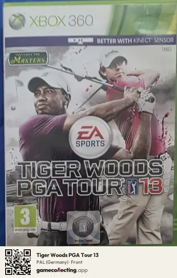 Tiger Woods PGA Tour 13 Xbox 360, Germany box front