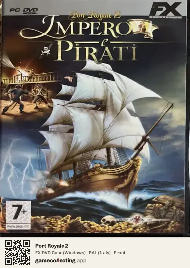 Port Royale 2 Computer, Italy box front
