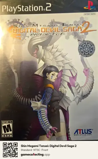 Shin Megami Tensei: Digital Devil Saga 2 PlayStation 2, NTSC box front