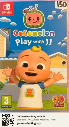 CoComelon: Play with JJ Nintendo Switch, United Kingdom box front