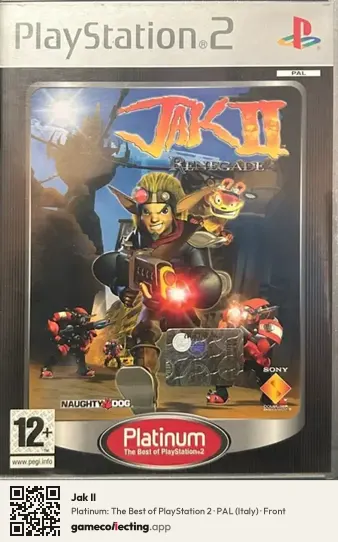 Jak II PlayStation 2, Italy box front