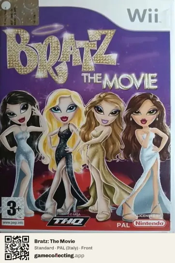 Bratz: The Movie Nintendo Wii, Italy box front