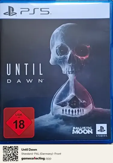 Until Dawn PlayStation 5, Germany box front