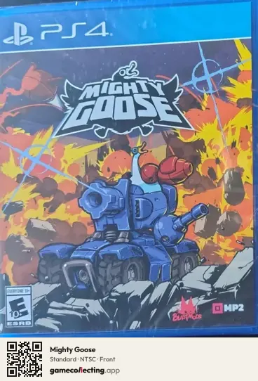 Mighty Goose PlayStation 4, NTSC box front