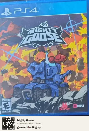 Mighty Goose PlayStation 4, NTSC box front