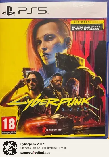 Cyberpunk 2077 PlayStation 5, Poland box front