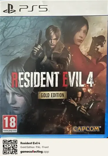 Resident Evil 4 PlayStation 5, PAL box front