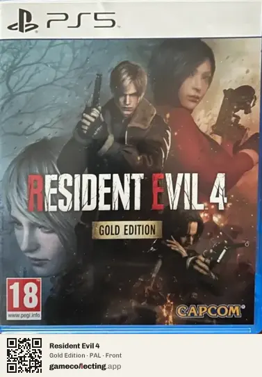 Resident Evil 4 PlayStation 5, PAL box front
