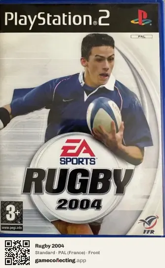 Rugby 2004 PlayStation 2, France box front