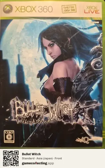 Bullet Witch Xbox 360, Asia box front
