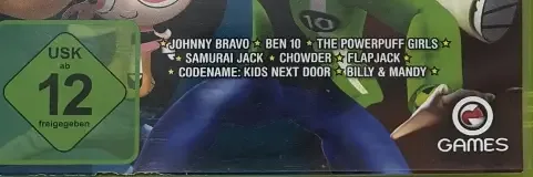 Cartoon Network: Punch Time Explosion XL, the USK square on its front
