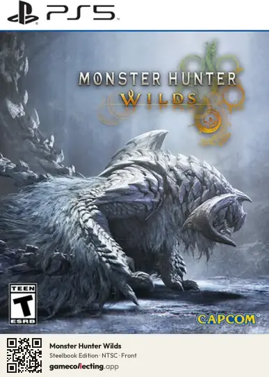 Monster Hunter Wilds PlayStation 5, NTSC box front