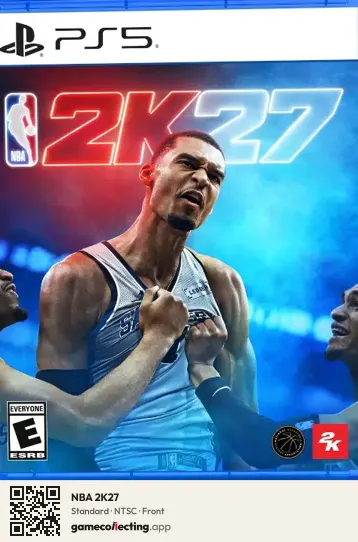 NBA 2K27 PlayStation 5, NTSC box front