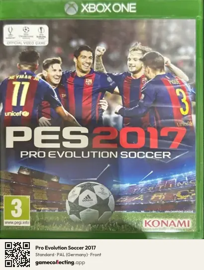 Pro Evolution Soccer 2017 Xbox One, Germany box front