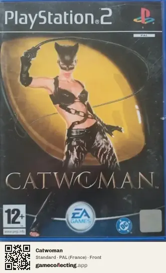 Catwoman PlayStation 2, France box front
