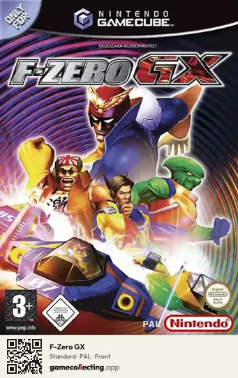 F-Zero GX Nintendo GameCube, PAL box front