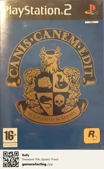 Bully PlayStation 2, Spain box front