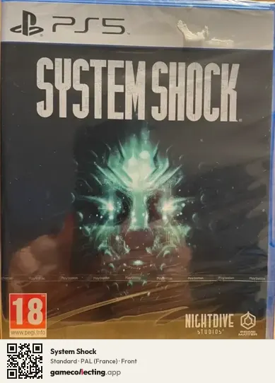 System Shock PlayStation 5, France box front