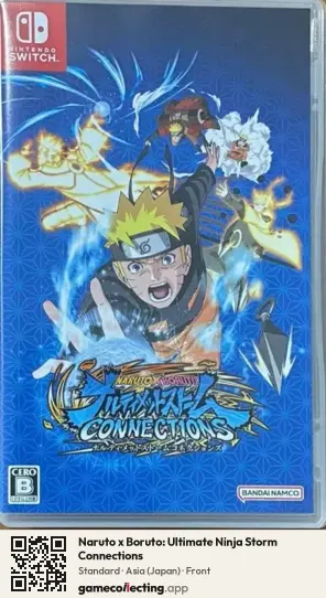 Naruto x Boruto: Ultimate Ninja Storm Connections Nintendo Switch, Asia box front