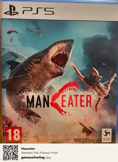 Maneater PlayStation 5, France box front