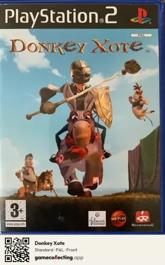 Donkey Xote PlayStation 2, PAL box front