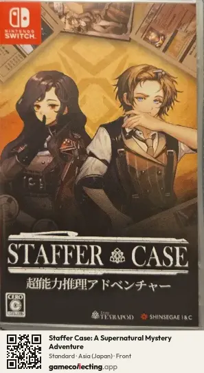 Staffer Case: A Supernatural Mystery Adventure Nintendo Switch, Asia box front