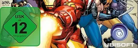 Marvel Avengers: Battle for Earth, the USK square on its front