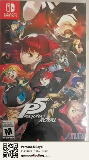 Persona 5 Royal Nintendo Switch, NTSC box front