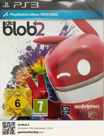 de Blob 2 PlayStation 3, Germany box front