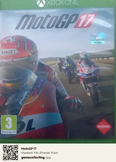 MotoGP 17 Xbox One, France box front