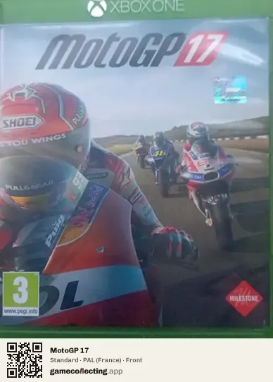 MotoGP 17 Xbox One, France box front