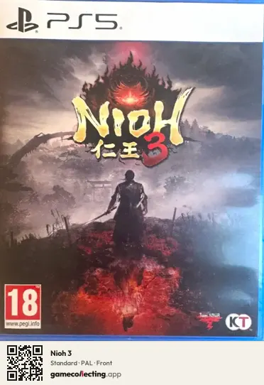 Nioh 3 PlayStation 5, PAL box front